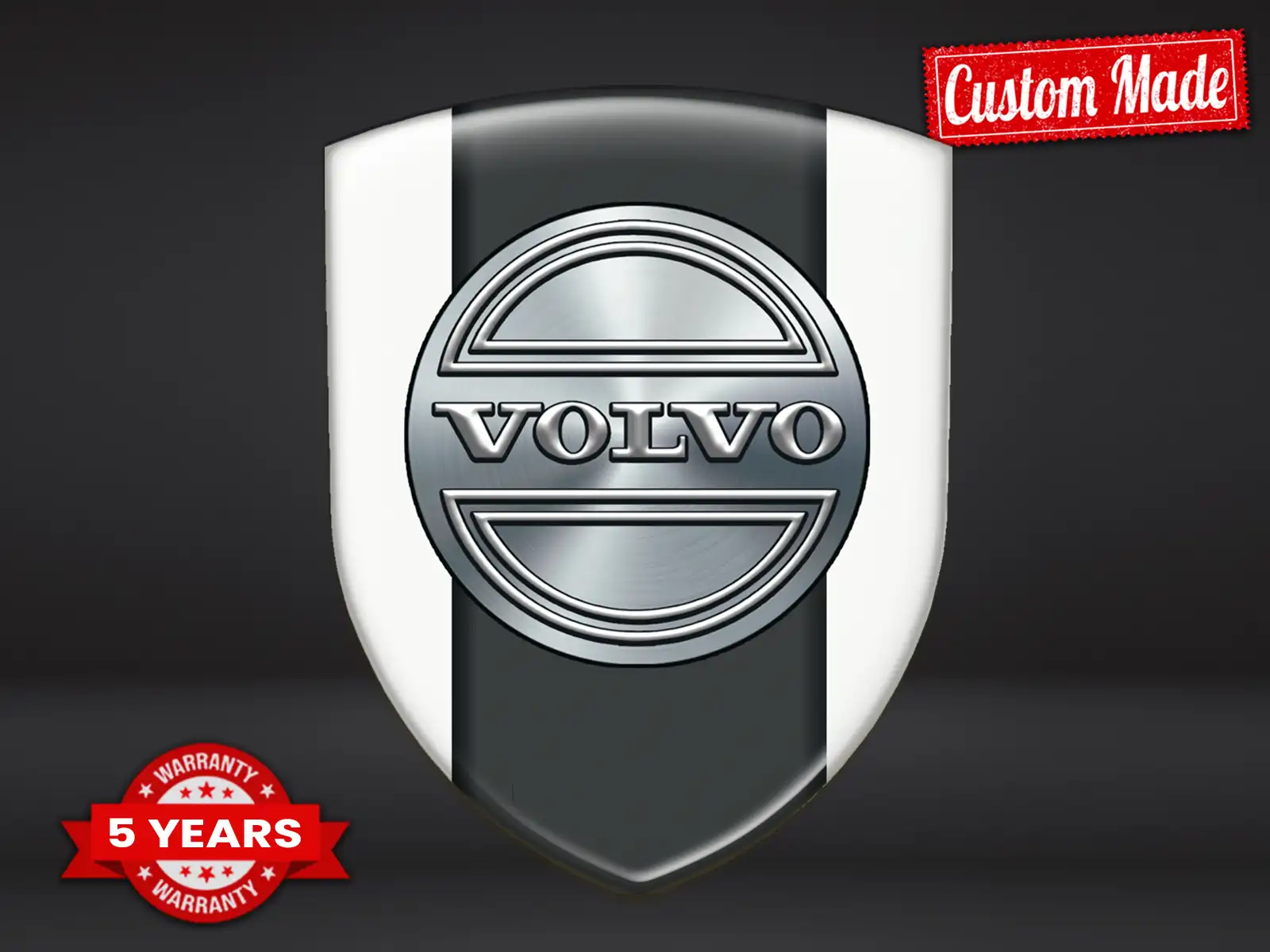 Volvo Pegatinas Silicona Auto Profesional Diseño Personalizable